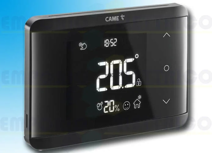 came bpt digitale Thermostatsteuerung, schwarz 230v th/650 bk 845aa-0170