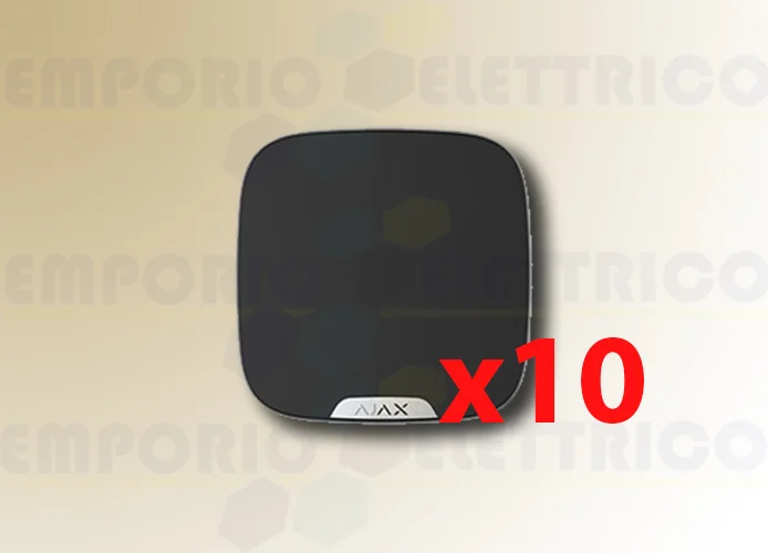 ajax lotto di brandplates ss dd 10 (10 Stücke), schwarz 39278