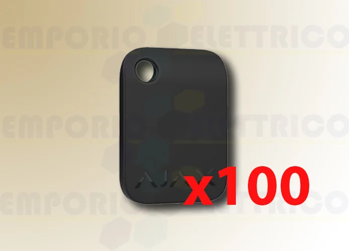 ajax kontaktloser Schlüsselanhänger, schwarz tag (100 Geräten) 38225