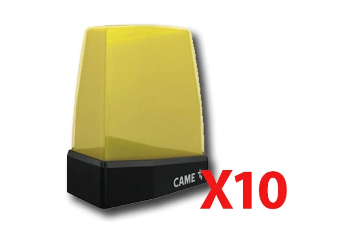 came 10x gelbe LED-Blinkleuchte 24v/230v giallo krx1fxsy 806la-0030 10 (ex kled)