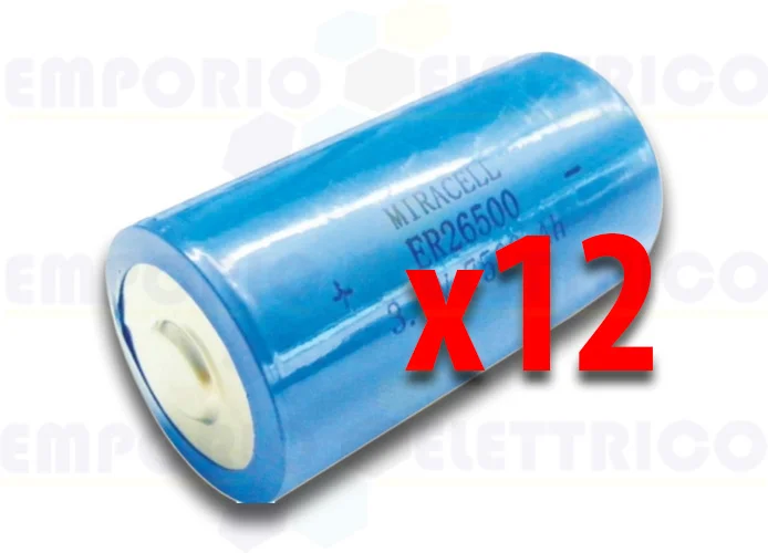 bft 12 Batterien für Lichtschranken-Sicherheitskontakleiste dcw bat n999465