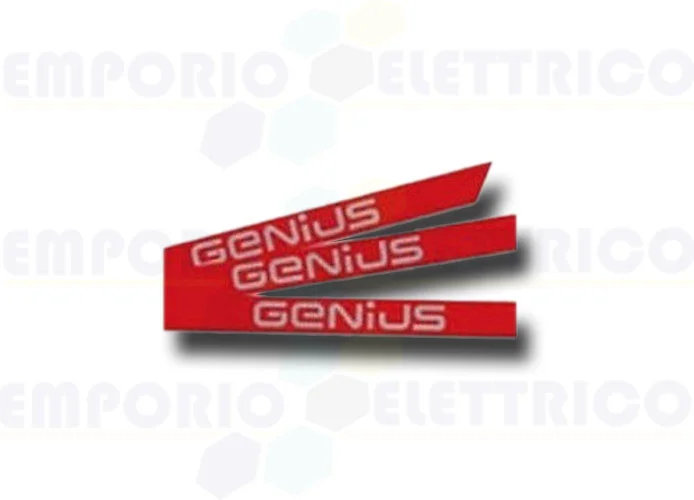 genius Kit Aufkleber genius Logo Stange simple 6100201